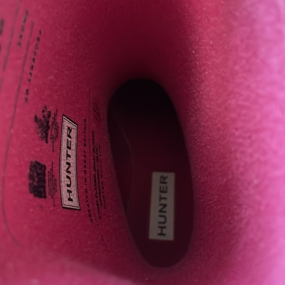 Hunter Kids First Original Classic Glitter Rain Boot -Size 10 - Picture 7 of 7